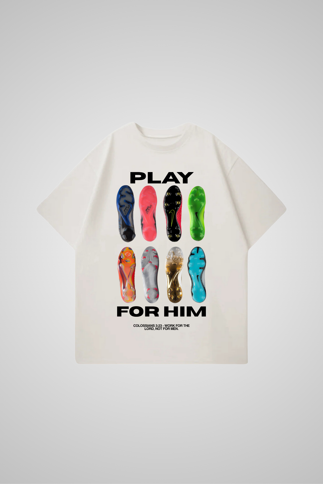 PLAY FOR HIM - TSHIRT